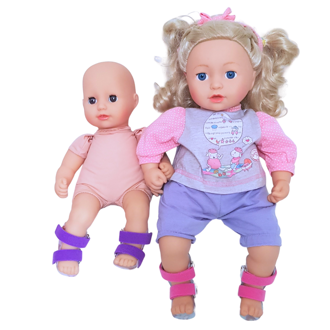 Baby Annabell 43cm doll AFO Leg Braces image 0